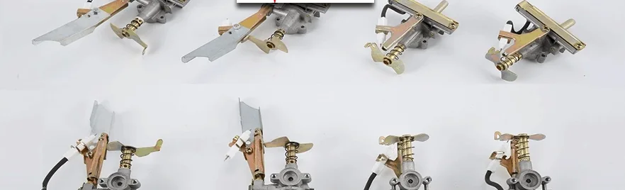 Replacement cooker gas valves and nozzles