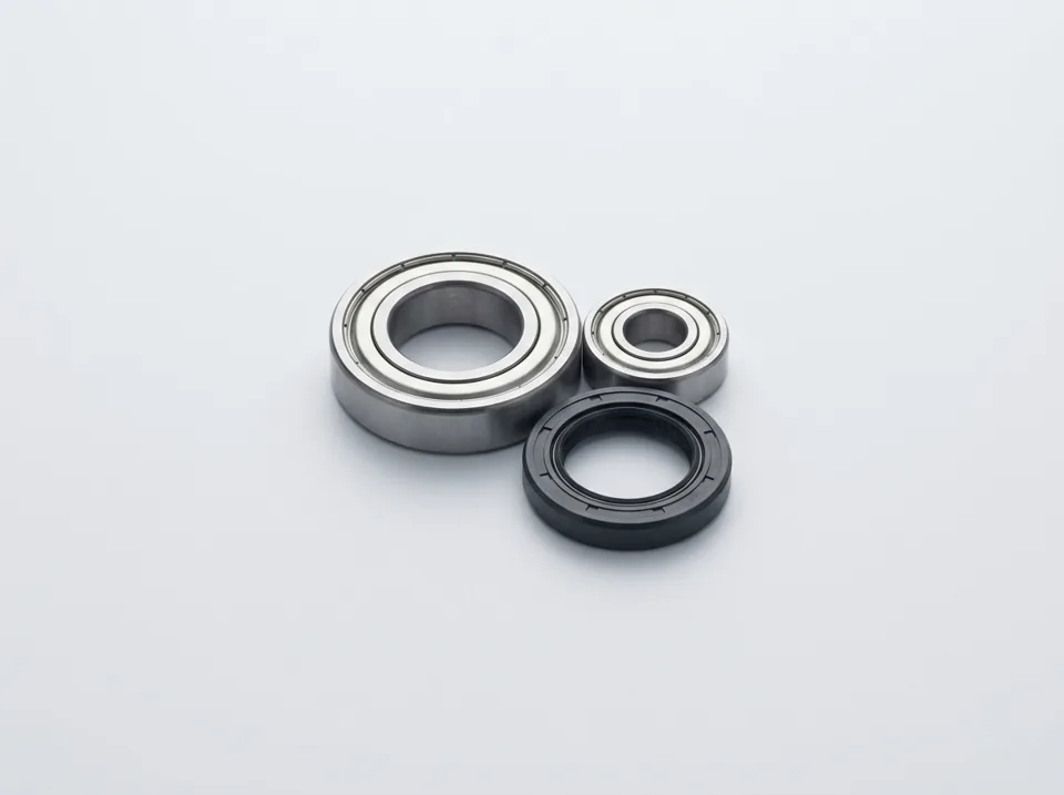 Washing machine bearing and seal kit
