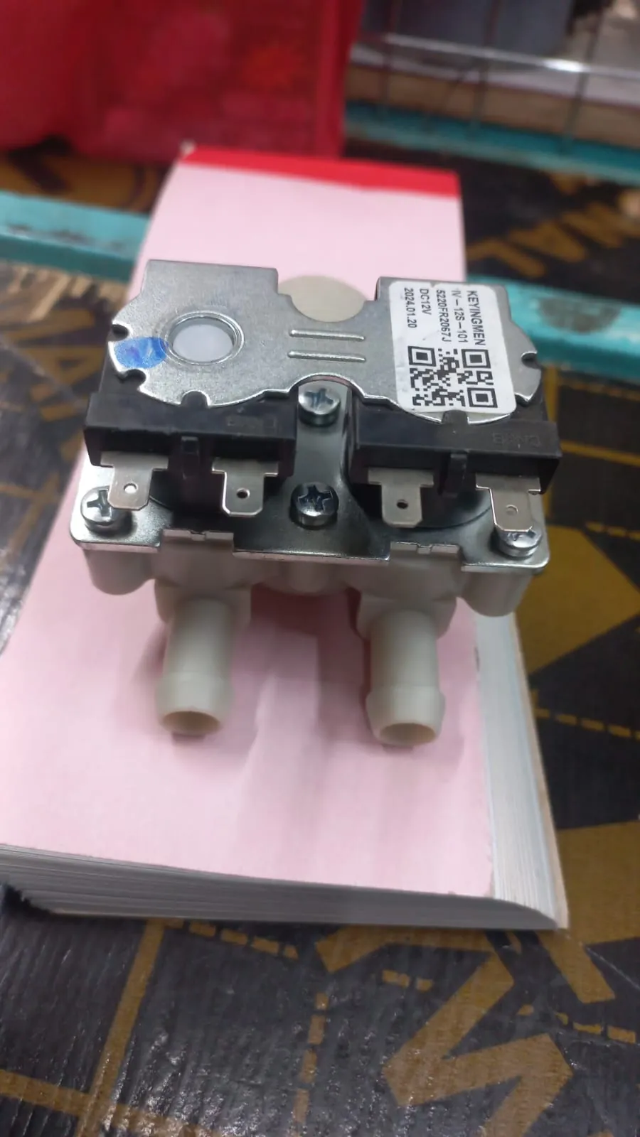 Washing machine water inlet valve